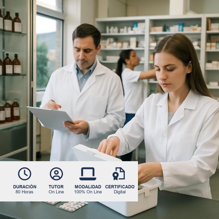 Curso de Gestión de Droguerías, Botiquines y Almacenes Farmacéuticos